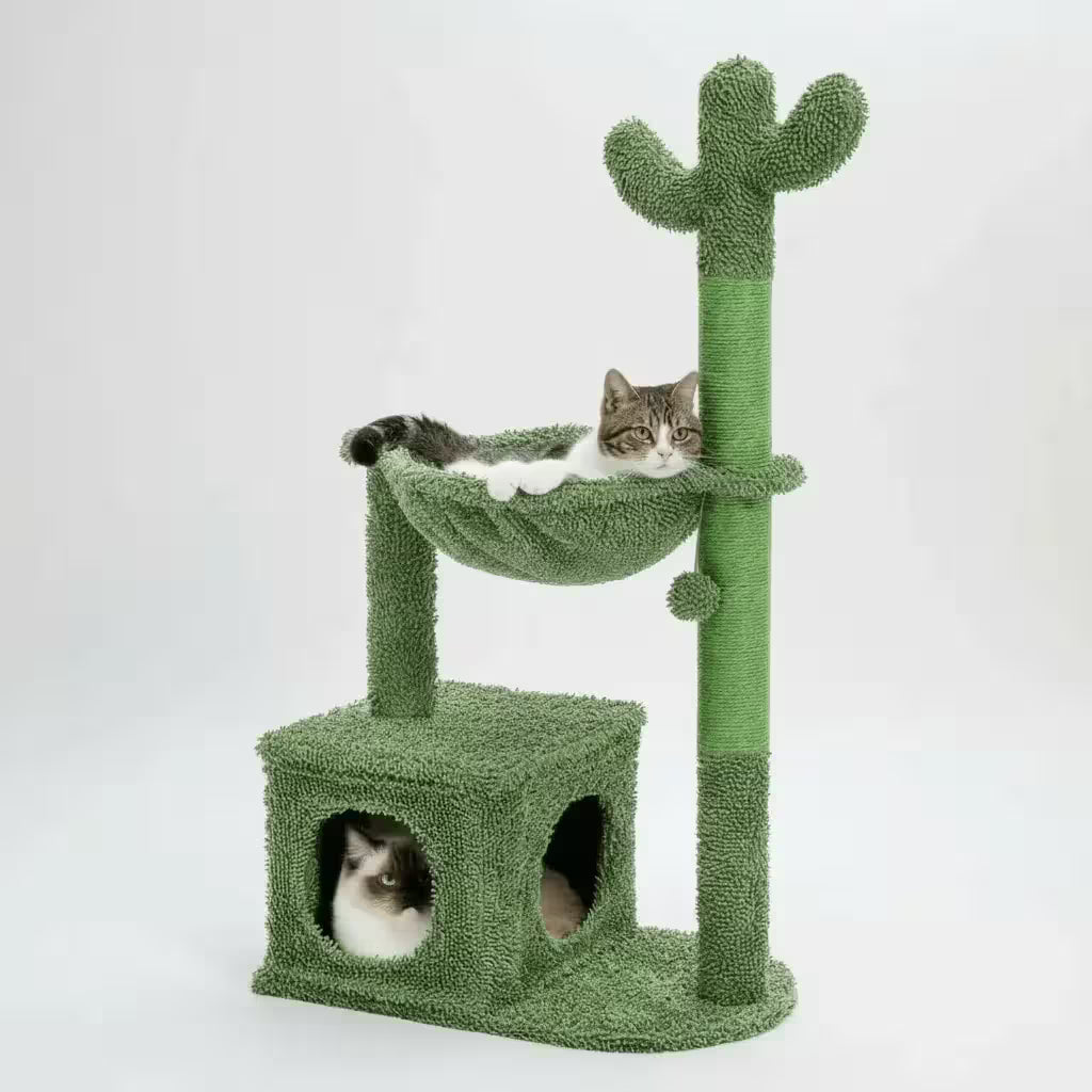 Cactus Cat Tree Tower