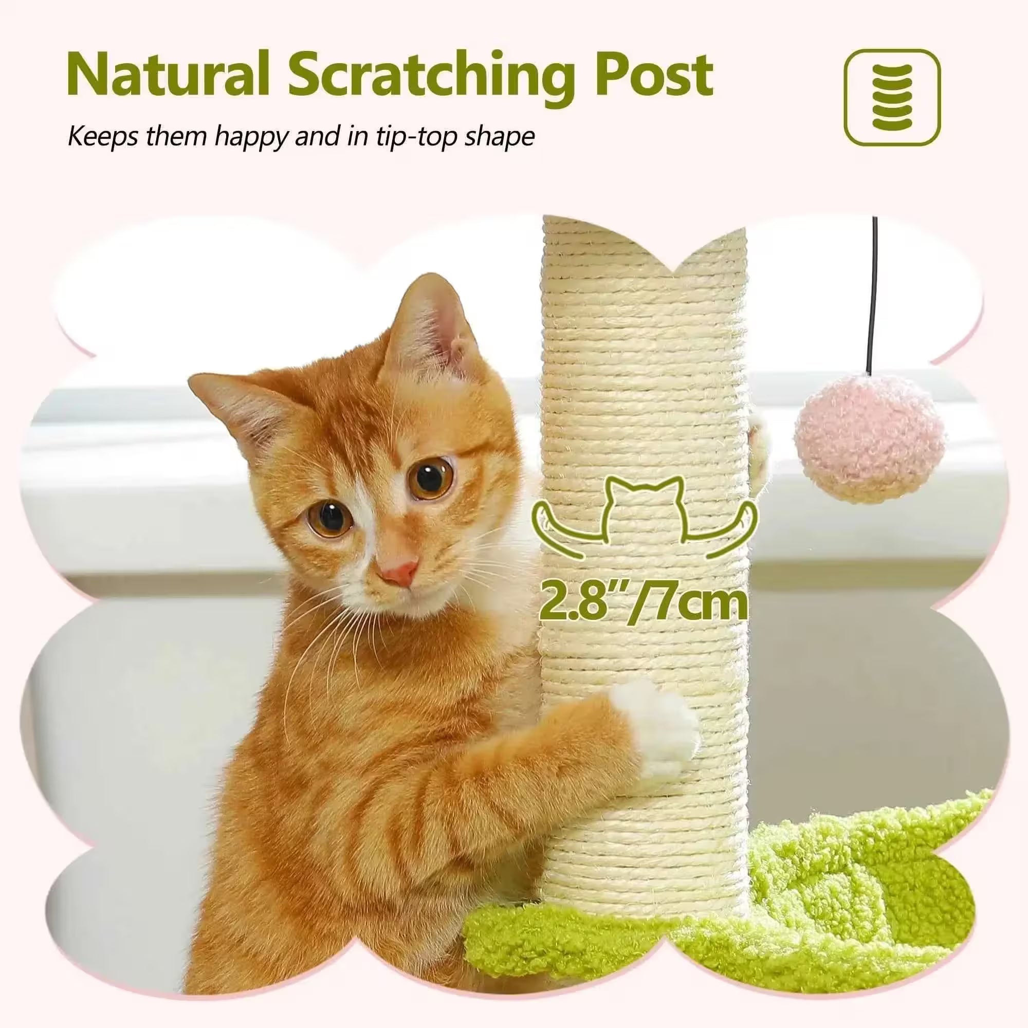Flower Cat Tree Tower