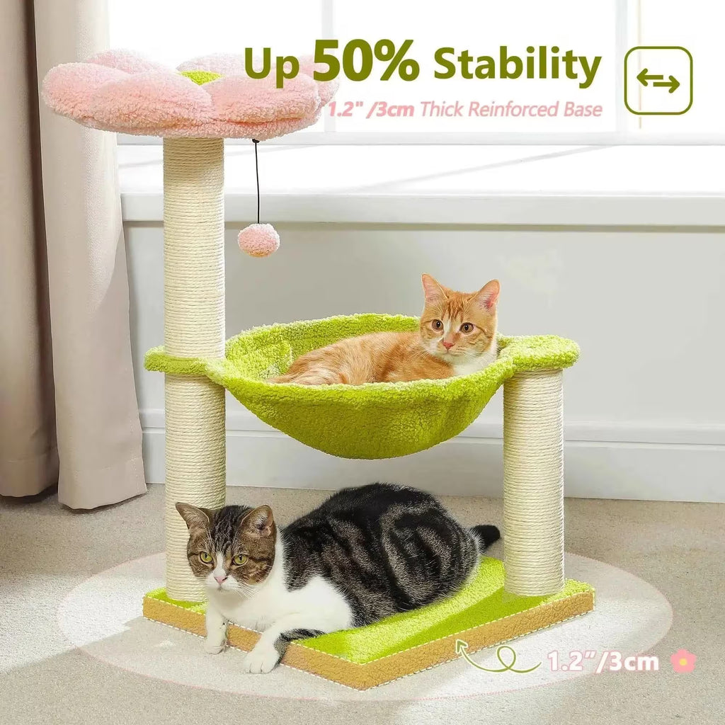 Flower Cat Tree Tower