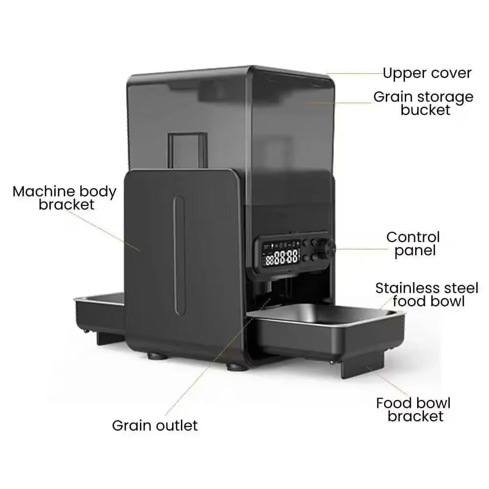 Dual-Bowl Smart Pet Feeder