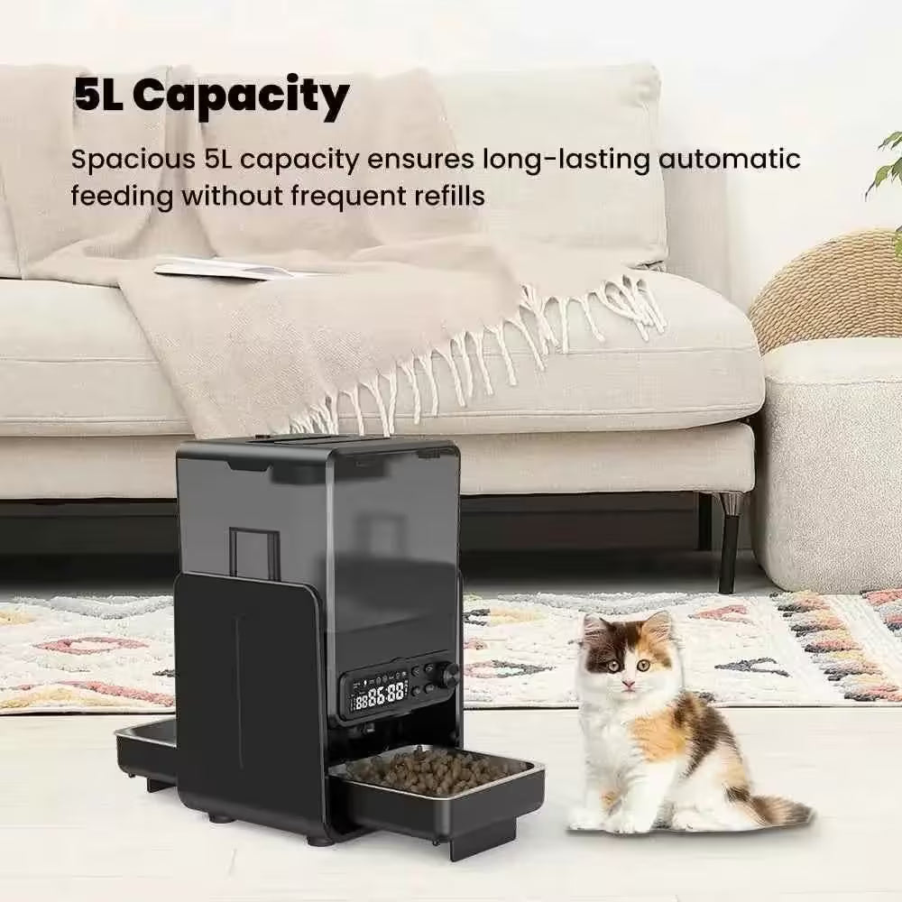 Dual-Bowl Smart Pet Feeder