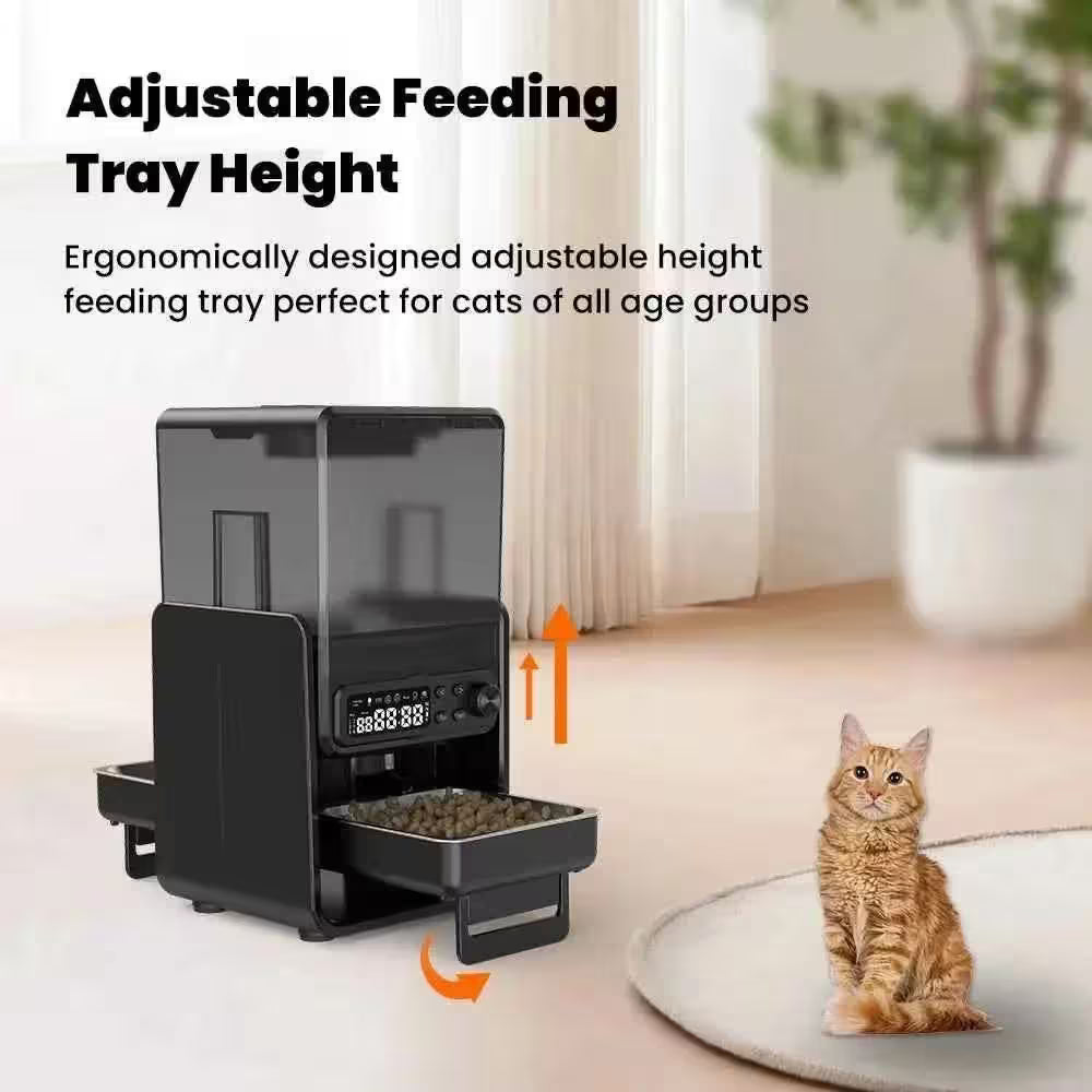 Dual-Bowl Smart Pet Feeder