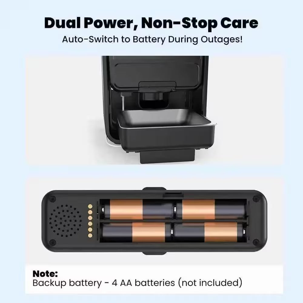 Dual-Bowl Smart Pet Feeder