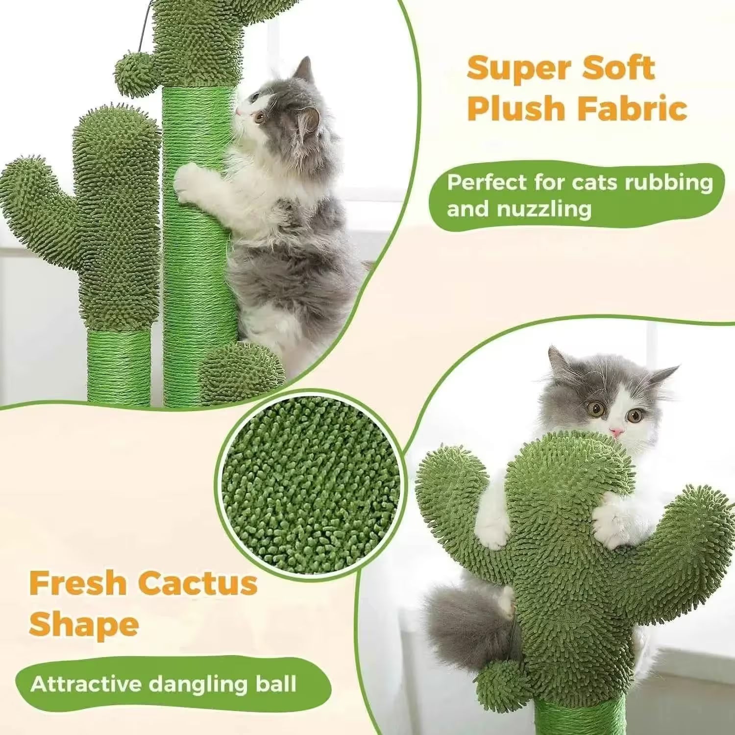 Cactus Cat Tree Tower