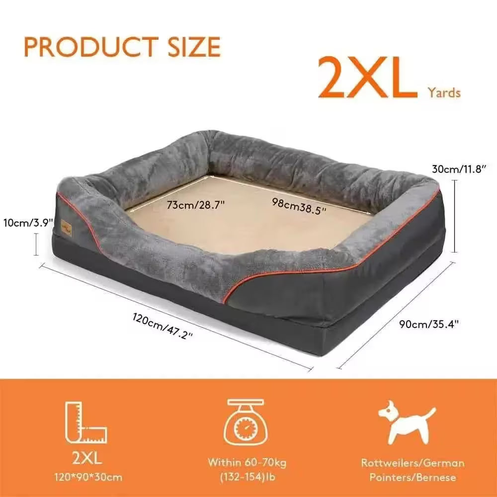 Orthopedic Luxury Dog Bed