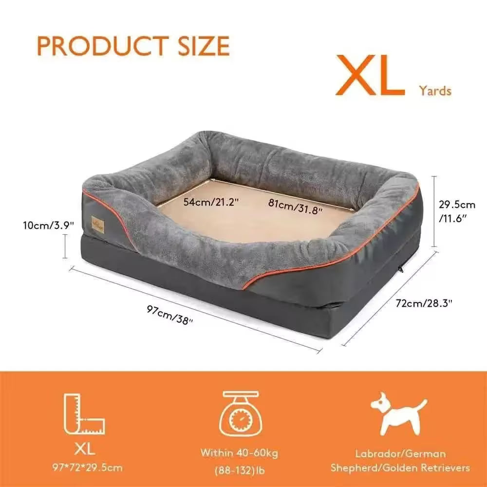 Orthopedic Luxury Dog Bed