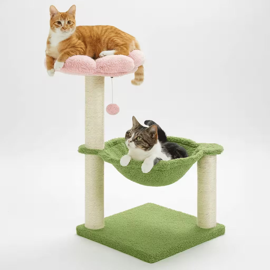 Flower Cat Tree Tower
